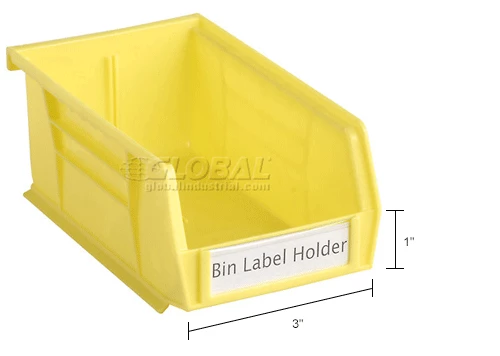 Hot Sale 😀 Aigner Tri-Dex TR-1300 Slide-In Label Holder 13/16" x 3" for Shelf Bins, Price per Pack of 25 🔥 7 Hot Sale 😀 Aigner Tri-Dex TR-1300 Slide-In Label Holder 13/16" x 3" for Shelf Bins, Price per Pack of 25 🔥 - Image 7