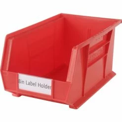 Outlet ๐ Aigner Tri-Dex TR-1754 Slide-In Label Holder 1-3/4" x 4" for Stacking Bins, Price per Pack of 25 โญ