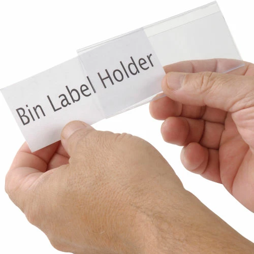 Outlet 🛒 Aigner Tri-Dex TR-1754 Slide-In Label Holder 1-3/4" x 4" for Stacking Bins, Price per Pack of 25 ⭐ 3 Outlet 🛒 Aigner Tri-Dex TR-1754 Slide-In Label Holder 1-3/4" x 4" for Stacking Bins, Price per Pack of 25 ⭐ - Image 3