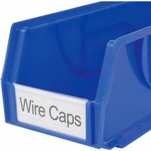 Best Pirce 🥰 Aigner Tri-Dex TR-2400 Slide-In Label Holder 2" x 4" for Stacking Bins, Price per Pack of 25 ✔️ 2 Best Pirce 🥰 Aigner Tri-Dex TR-2400 Slide-In Label Holder 2" x 4" for Stacking Bins, Price per Pack of 25 ✔️ - Image 2