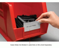 Top 10 🔥 Aigner Tri-Dex TR-0813 Slide-In Label Holder 13/16" x 3" for Shelf Bins, Price per Pack of 25 - Pkg Qty 2 🔔 -Containers shop 443521 2wco 4