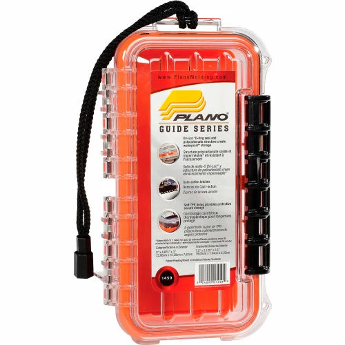 Wholesale ๐งจ Plano Molding Plano Guide Series Airtight & Waterproof Storage Case, 9"L x 4-7/8"W x 3"H, Orange ๐ 5 Wholesale ๐งจ Plano Molding Plano Guide Series Airtight & Waterproof Storage Case, 9"L x 4-7/8"W x 3"H, Orange ๐ - Image 5