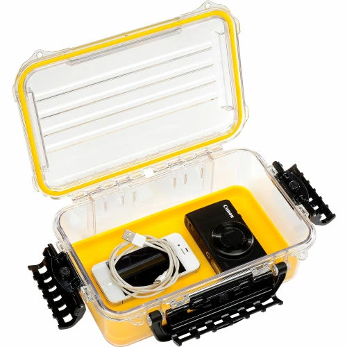 Wholesale 🤩 Plano Molding Plano Guide Series Airtight & Waterproof Storage Case, 11"L x 7-1/4"W x 4"H, Yellow 🥰 1 Wholesale 🤩 Plano Molding Plano Guide Series Airtight & Waterproof Storage Case, 11"L x 7-1/4"W x 4"H, Yellow 🥰