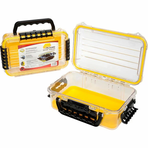 Wholesale 🤩 Plano Molding Plano Guide Series Airtight & Waterproof Storage Case, 11"L x 7-1/4"W x 4"H, Yellow 🥰 5 Wholesale 🤩 Plano Molding Plano Guide Series Airtight & Waterproof Storage Case, 11"L x 7-1/4"W x 4"H, Yellow 🥰 - Image 5