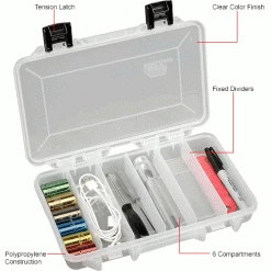 Best Sale โ Plano Molding Plano StowAway® 6 Fixed Compartment Box, 11"L x 7-1/4"W x 1-3/4"H, Clear - Pkg Qty 6 ๐ 21 Best Sale โ Plano Molding Plano StowAway® 6 Fixed Compartment Box, 11"L x 7-1/4"W x 1-3/4"H, Clear - Pkg Qty 6 ๐ -Containers shop 493264 1wco