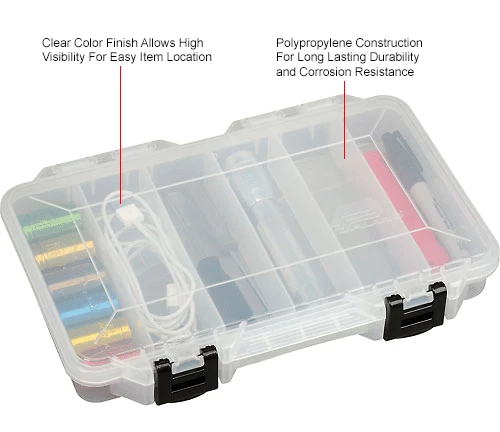 Best Sale โ Plano Molding Plano StowAway® 6 Fixed Compartment Box, 11"L x 7-1/4"W x 1-3/4"H, Clear - Pkg Qty 6 ๐ 10 Best Sale โ Plano Molding Plano StowAway® 6 Fixed Compartment Box, 11"L x 7-1/4"W x 1-3/4"H, Clear - Pkg Qty 6 ๐ - Image 10