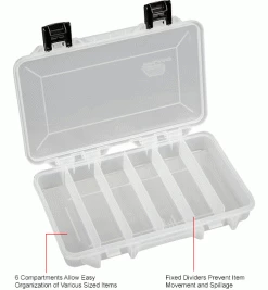 Best Sale โ Plano Molding Plano StowAway® 6 Fixed Compartment Box, 11"L x 7-1/4"W x 1-3/4"H, Clear - Pkg Qty 6 ๐ 23 Best Sale โ Plano Molding Plano StowAway® 6 Fixed Compartment Box, 11"L x 7-1/4"W x 1-3/4"H, Clear - Pkg Qty 6 ๐ -Containers shop 493264 3wco