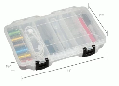 Best Sale โ Plano Molding Plano StowAway® 6 Fixed Compartment Box, 11"L x 7-1/4"W x 1-3/4"H, Clear - Pkg Qty 6 ๐ 25 Best Sale โ Plano Molding Plano StowAway® 6 Fixed Compartment Box, 11"L x 7-1/4"W x 1-3/4"H, Clear - Pkg Qty 6 ๐ -Containers shop 493264 dim
