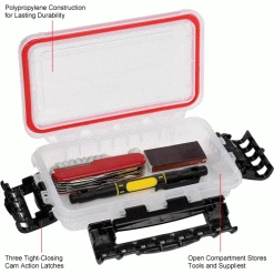 Hot Sale 🎁 Plano Molding Plano Guide Waterproof StowAway® w/O-Ring Seal Box, 7-3/8"L x 4-1/2"W x1-3/4"H, Clear - Pkg Qty 2 😉 23 Hot Sale 🎁 Plano Molding Plano Guide Waterproof StowAway® w/O-Ring Seal Box, 7-3/8"L x 4-1/2"W x1-3/4"H, Clear - Pkg Qty 2 😉 -Containers shop 493269 1wco