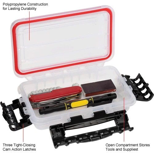 Hot Sale 🎁 Plano Molding Plano Guide Waterproof StowAway® w/O-Ring Seal Box, 7-3/8"L x 4-1/2"W x1-3/4"H, Clear - Pkg Qty 2 😉 10 Hot Sale 🎁 Plano Molding Plano Guide Waterproof StowAway® w/O-Ring Seal Box, 7-3/8"L x 4-1/2"W x1-3/4"H, Clear - Pkg Qty 2 😉 - Image 10