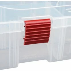 Best Pirce ❤️ Plano Molding Plano ProLatch™ StowAway® 6-21 Adjustable Compartment Box, 14"Wx9-1/8"Dx2-13/16"H, Clear - Pkg Qty 3 🧨 -Containers shop 493286 08