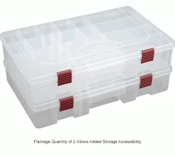 Best Pirce ❤️ Plano Molding Plano ProLatch™ StowAway® 6-21 Adjustable Compartment Box, 14"Wx9-1/8"Dx2-13/16"H, Clear - Pkg Qty 3 🧨 -Containers shop 493286 4wco
