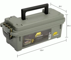 Outlet π― Plano Molding 1212-02 Water Resistant Ammo Storage Box, 13-3/4"L x 5-5/8"W x 5-9/16"H, Green π 33 Outlet π― Plano Molding 1212-02 Water Resistant Ammo Storage Box, 13-3/4"L x 5-5/8"W x 5-9/16"H, Green π -Containers shop 493294 dim