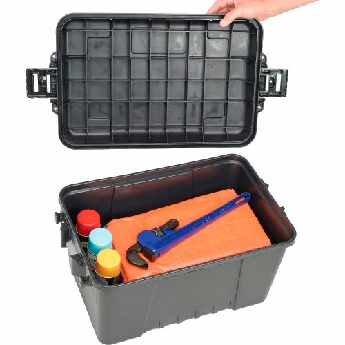 Budget ๐ Plano Molding 161900 56 Quart Storage Trunk, 24"L x 15"W x 13"H, Black ๐ 4 Budget ๐ Plano Molding 161900 56 Quart Storage Trunk, 24"L x 15"W x 13"H, Black ๐ - Image 4