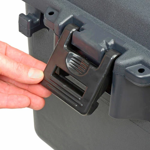 Budget ๐ Plano Molding 161900 56 Quart Storage Trunk, 24"L x 15"W x 13"H, Black ๐ 7 Budget ๐ Plano Molding 161900 56 Quart Storage Trunk, 24"L x 15"W x 13"H, Black ๐ - Image 7