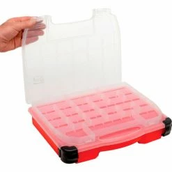 Best Sale ❤️ Plano Molding Plano Stow N Go Singled-Sided LockJaw 15-54 Adjustable Compartment Box, 14.5"Wx3-3/8"Dx11-3/4"H,Red ⌛ 19 Best Sale ❤️ Plano Molding Plano Stow N Go Singled-Sided LockJaw 15-54 Adjustable Compartment Box, 14.5"Wx3-3/8"Dx11-3/4"H,Red ⌛ -Containers shop 493303 05