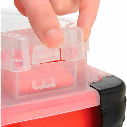 Best Sale ❤️ Plano Molding Plano Stow N Go Singled-Sided LockJaw 15-54 Adjustable Compartment Box, 14.5"Wx3-3/8"Dx11-3/4"H,Red ⌛ 8 Best Sale ❤️ Plano Molding Plano Stow N Go Singled-Sided LockJaw 15-54 Adjustable Compartment Box, 14.5"Wx3-3/8"Dx11-3/4"H,Red ⌛ - Image 8