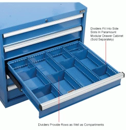 Promo ๐ Global Industrial™ Divider Kit for 5"H Drawer of Modular Drawer Cabinet 30"Wx27"D, Blue โ๏ธ 34 Promo ๐ Global Industrial™ Divider Kit for 5"H Drawer of Modular Drawer Cabinet 30"Wx27"D, Blue โ๏ธ -Containers shop 493321 1wco