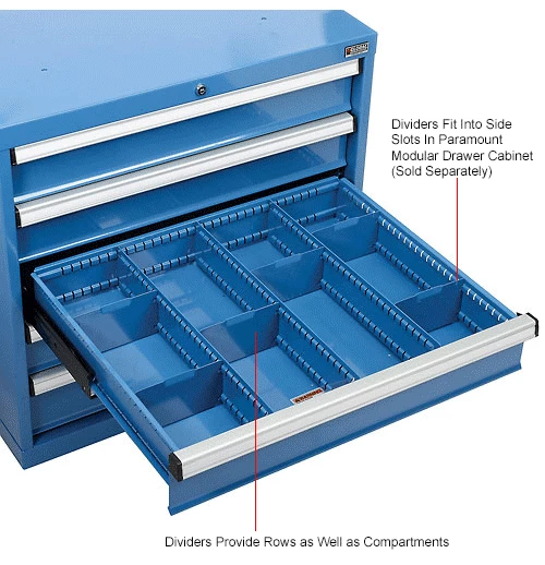 Promo ๐ Global Industrial™ Divider Kit for 5"H Drawer of Modular Drawer Cabinet 30"Wx27"D, Blue โ๏ธ 15 Promo ๐ Global Industrial™ Divider Kit for 5"H Drawer of Modular Drawer Cabinet 30"Wx27"D, Blue โ๏ธ - Image 15