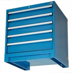 New 😀 Global Industrial™ Cabinet Base For Modular Drawer Cabinet, Blue, 30"W x 27"D ⌛ -Containers shop 493322 01