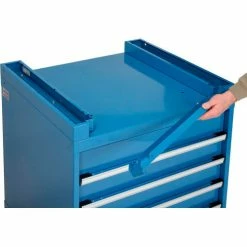 New 😀 Global Industrial™ Cabinet Base For Modular Drawer Cabinet, Blue, 30"W x 27"D ⌛ -Containers shop 493322 04