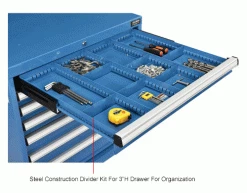 Outlet 🎁 Global Industrial™ Divider Kit for 3"H Drawer of Modular Drawer Cabinet 30"Wx27"D, Blue ⭐ 9 Outlet 🎁 Global Industrial™ Divider Kit for 3"H Drawer of Modular Drawer Cabinet 30"Wx27"D, Blue ⭐ -Containers shop 493341IN 1wco