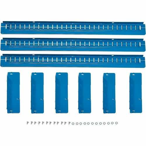 Outlet 🎁 Global Industrial™ Divider Kit for 3"H Drawer of Modular Drawer Cabinet 30"Wx27"D, Blue ⭐ 2 Outlet 🎁 Global Industrial™ Divider Kit for 3"H Drawer of Modular Drawer Cabinet 30"Wx27"D, Blue ⭐ - Image 2