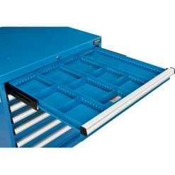Outlet 🎁 Global Industrial™ Divider Kit for 3"H Drawer of Modular Drawer Cabinet 30"Wx27"D, Blue ⭐ 8 Outlet 🎁 Global Industrial™ Divider Kit for 3"H Drawer of Modular Drawer Cabinet 30"Wx27"D, Blue ⭐ -Containers shop 493341 02