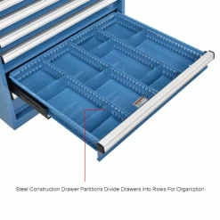 Best deal 🤩 Global Industrial™ Divider Kit for 4"H Drawer of Modular Drawer Cabinet 30"Wx27"D, Blue 🛒 -Containers shop 493342IN 2wco