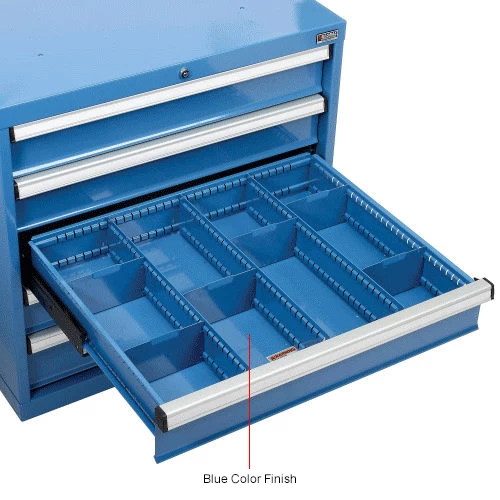 Best deal ๐ Global Industrial™ Divider Kit for 6"H Drawer of Modular Drawer Cabinet 30"Wx27"D, Blue ๐ 16 Best deal ๐ Global Industrial™ Divider Kit for 6"H Drawer of Modular Drawer Cabinet 30"Wx27"D, Blue ๐ - Image 16