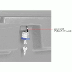 Best Sale ๐ Global Industrial Lockable Outdoor Storage Container, 48"Lx33"Wx34"H, 18.5 Cu. Ft., Light Gray โจ 15 Best Sale ๐ Global Industrial Lockable Outdoor Storage Container, 48"Lx33"Wx34"H, 18.5 Cu. Ft., Light Gray โจ -Containers shop 493393GYIN 2wco