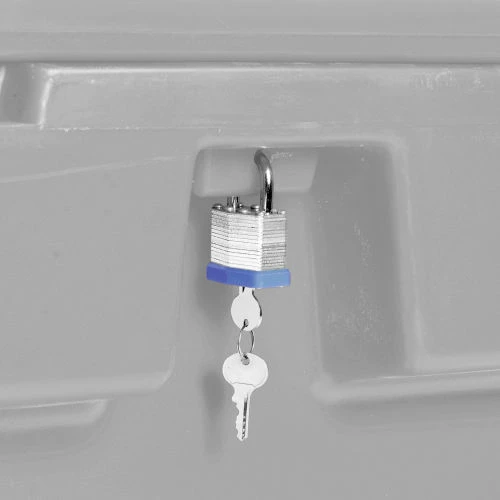 Best Sale ๐ Global Industrial Lockable Outdoor Storage Container, 48"Lx33"Wx34"H, 18.5 Cu. Ft., Light Gray โจ 5 Best Sale ๐ Global Industrial Lockable Outdoor Storage Container, 48"Lx33"Wx34"H, 18.5 Cu. Ft., Light Gray โจ - Image 5