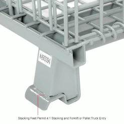 Hot Sale 🧨 Global Industrial™, Folding Wire Container, 48"L x 40"W x 42-1/2"H, 3000 Lb. Capacity 🧨 45 Hot Sale 🧨 Global Industrial™, Folding Wire Container, 48"L x 40"W x 42-1/2"H, 3000 Lb. Capacity 🧨 -Containers shop 493394IN 6wco