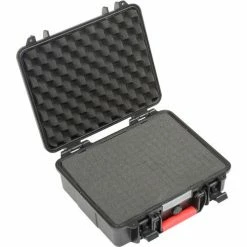 Cheapest 🎉 Global Industrial Waterproof Hard Case W/Pinch Tear Foam, 11"L x 9-11/16"W x 4-3/16"H, Black 😀