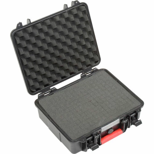 Cheapest 🎉 Global Industrial Waterproof Hard Case W/Pinch Tear Foam, 11"L x 9-11/16"W x 4-3/16"H, Black 😀 1 Cheapest 🎉 Global Industrial Waterproof Hard Case W/Pinch Tear Foam, 11"L x 9-11/16"W x 4-3/16"H, Black 😀