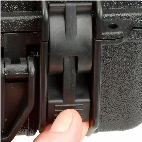 Cheapest 🎉 Global Industrial Waterproof Hard Case W/Pinch Tear Foam, 11"L x 9-11/16"W x 4-3/16"H, Black 😀 8 Cheapest 🎉 Global Industrial Waterproof Hard Case W/Pinch Tear Foam, 11"L x 9-11/16"W x 4-3/16"H, Black 😀 - Image 8