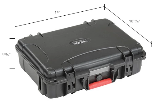 Discount 🌟 Global Industrial Waterproof Hard Case w/Pinch Tear Foam 14"L x 10-23/32"W x 4-11/64"H, Blk 🥰 21 Discount 🌟 Global Industrial Waterproof Hard Case w/Pinch Tear Foam 14"L x 10-23/32"W x 4-11/64"H, Blk 🥰 - Image 21