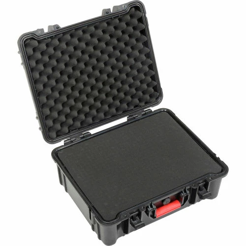 Budget 👍 Global Industrial Waterproof Hard Case w/Pinched Tear Foam 20"L x 16-3/4"W x 9-7/16"H, Black 👏 2 Budget 👍 Global Industrial Waterproof Hard Case w/Pinched Tear Foam 20"L x 16-3/4"W x 9-7/16"H, Black 👏 - Image 2