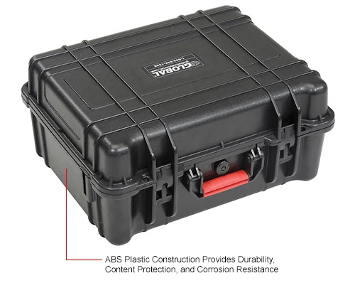 Budget 👍 Global Industrial Waterproof Hard Case w/Pinched Tear Foam 20"L x 16-3/4"W x 9-7/16"H, Black 👏 20 Budget 👍 Global Industrial Waterproof Hard Case w/Pinched Tear Foam 20"L x 16-3/4"W x 9-7/16"H, Black 👏 - Image 20