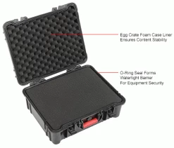 Budget 👍 Global Industrial Waterproof Hard Case w/Pinched Tear Foam 20"L x 16-3/4"W x 9-7/16"H, Black 👏 46 Budget 👍 Global Industrial Waterproof Hard Case w/Pinched Tear Foam 20"L x 16-3/4"W x 9-7/16"H, Black 👏 -Containers shop 493401 2wco