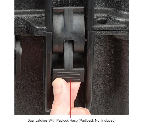 Budget 👍 Global Industrial Waterproof Hard Case w/Pinched Tear Foam 20"L x 16-3/4"W x 9-7/16"H, Black 👏 24 Budget 👍 Global Industrial Waterproof Hard Case w/Pinched Tear Foam 20"L x 16-3/4"W x 9-7/16"H, Black 👏 - Image 24