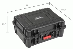 Budget 👍 Global Industrial Waterproof Hard Case w/Pinched Tear Foam 20"L x 16-3/4"W x 9-7/16"H, Black 👏 51 Budget 👍 Global Industrial Waterproof Hard Case w/Pinched Tear Foam 20"L x 16-3/4"W x 9-7/16"H, Black 👏 -Containers shop 493401 dim