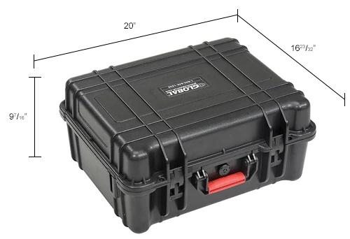 Budget 👍 Global Industrial Waterproof Hard Case w/Pinched Tear Foam 20"L x 16-3/4"W x 9-7/16"H, Black 👏 26 Budget 👍 Global Industrial Waterproof Hard Case w/Pinched Tear Foam 20"L x 16-3/4"W x 9-7/16"H, Black 👏 - Image 26