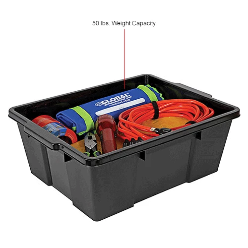 Outlet ⌛ Quantum Storage Systems Quantum Heavy-Duty Latch Container with Lid 21"Lx15-7/8"x7-3/4"H Black Price Each - Pkg Qty 6 ❤️ 11 Outlet ⌛ Quantum Storage Systems Quantum Heavy-Duty Latch Container with Lid 21"Lx15-7/8"x7-3/4"H Black Price Each - Pkg Qty 6 ❤️ - Image 11