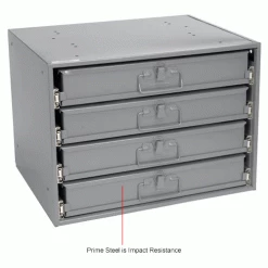 New 💯 Durham Mfg. Durham Steel Compartment Box Rack Heavy Duty Bearing 20 x 15-3/4 x 15 with 4 of 24-Compartment Boxes 🛒 32 New 💯 Durham Mfg. Durham Steel Compartment Box Rack Heavy Duty Bearing 20 x 15-3/4 x 15 with 4 of 24-Compartment Boxes 🛒 -Containers shop 493500IN 1wco
