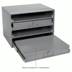New 💯 Durham Mfg. Durham Steel Compartment Box Rack Heavy Duty Bearing 20 x 15-3/4 x 15 with 4 of 24-Compartment Boxes 🛒 36 New 💯 Durham Mfg. Durham Steel Compartment Box Rack Heavy Duty Bearing 20 x 15-3/4 x 15 with 4 of 24-Compartment Boxes 🛒 -Containers shop 493500IN 5wco