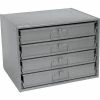 Best deal ✨ Durham Mfg. Durham Steel Compartment Box Rack 20 x 15-3/4 x 15 with 4 of 32-Compartment Boxes 👍