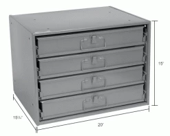 Best deal ✨ Durham Mfg. Durham Steel Compartment Box Rack 20 x 15-3/4 x 15 with 4 of 32-Compartment Boxes 👍 35 Best deal ✨ Durham Mfg. Durham Steel Compartment Box Rack 20 x 15-3/4 x 15 with 4 of 32-Compartment Boxes 👍 -Containers shop 493501IN dim