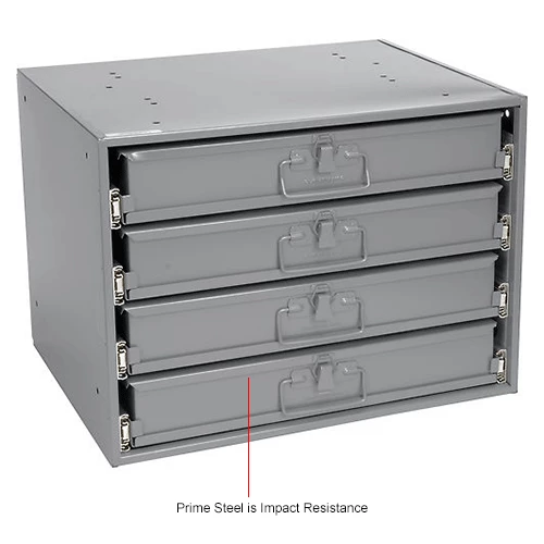 Best deal 🤩 Durham Mfg. Durham Steel Compartment Box Rack Heavy Duty Bearing 20 x 15-3/4 x 15 with 4 of 32-Compartment Boxes 🎁 14 Best deal 🤩 Durham Mfg. Durham Steel Compartment Box Rack Heavy Duty Bearing 20 x 15-3/4 x 15 with 4 of 32-Compartment Boxes 🎁 - Image 14