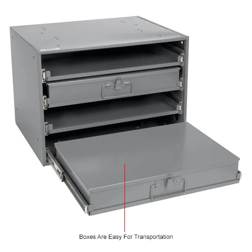 Best deal 🤩 Durham Mfg. Durham Steel Compartment Box Rack Heavy Duty Bearing 20 x 15-3/4 x 15 with 4 of 32-Compartment Boxes 🎁 18 Best deal 🤩 Durham Mfg. Durham Steel Compartment Box Rack Heavy Duty Bearing 20 x 15-3/4 x 15 with 4 of 32-Compartment Boxes 🎁 - Image 18